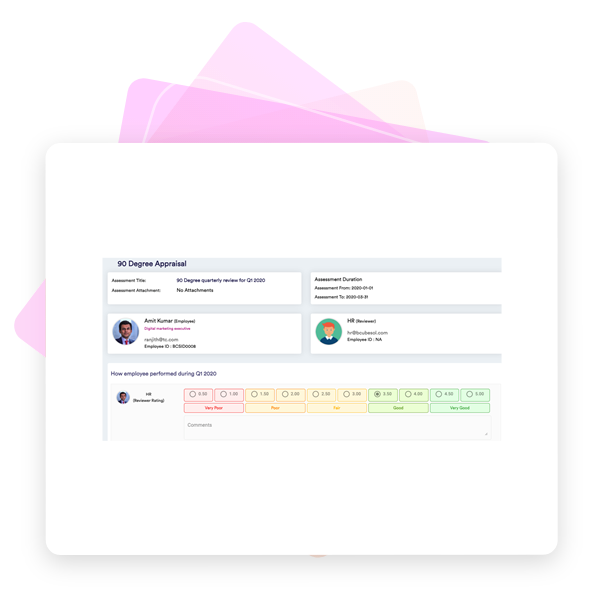 90 Degree Appraisal system
